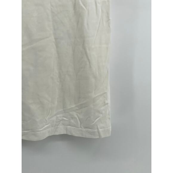 ZARA Women's White-Black Abstract Face Graphic Crewneck Short Sleeve Top SZ M - Picture 10 of 12